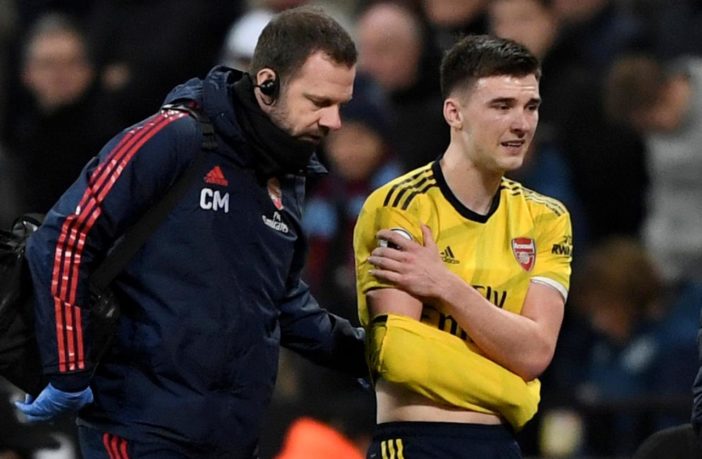 Arsenal’s Tierney to undergo shoulder surgery, out for Three months